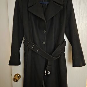 Zara Manteco Black Women's Coat